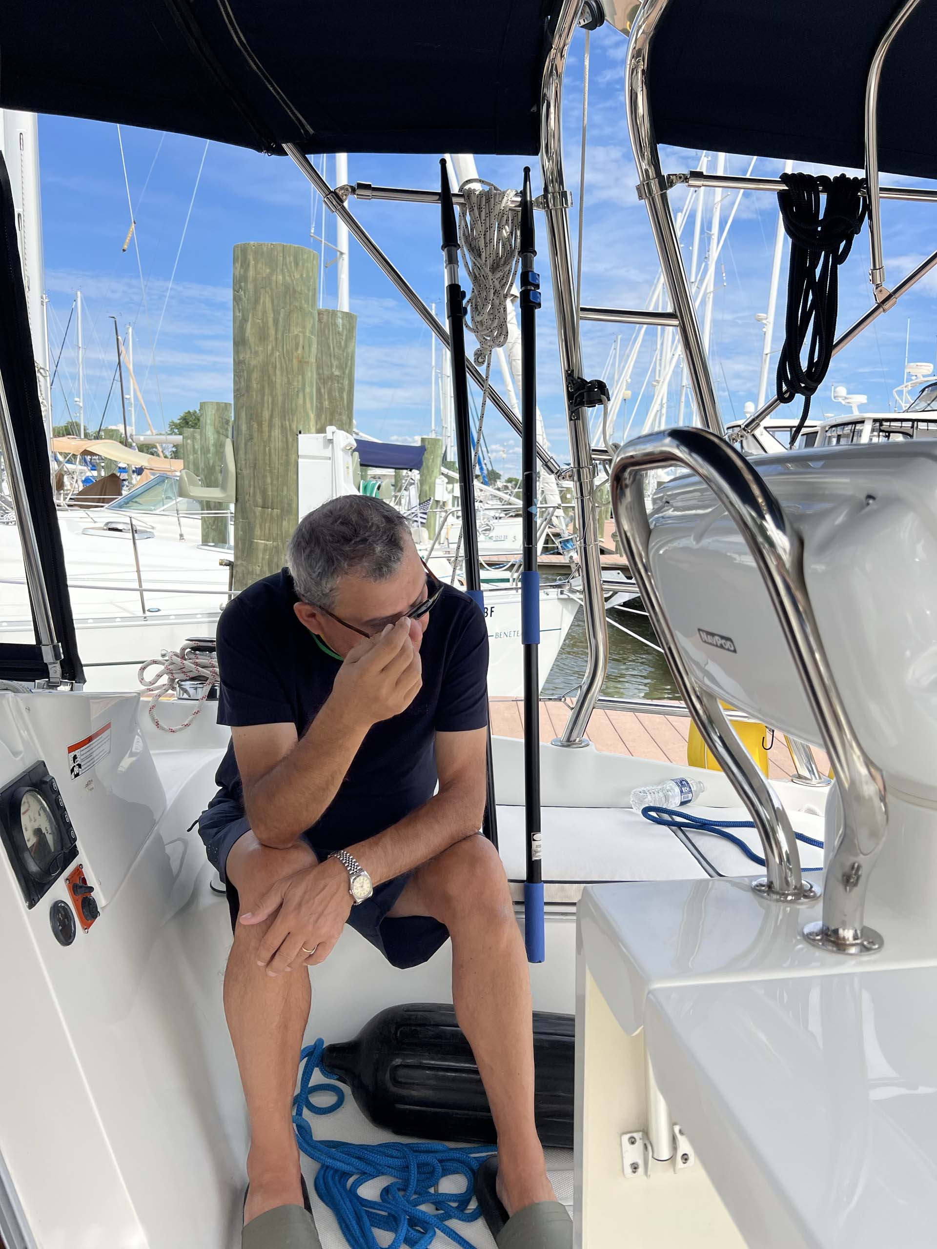 Jadran II sailing